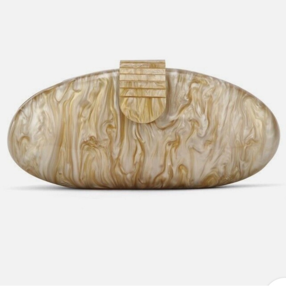 Evening Acrylic Bag - Cream